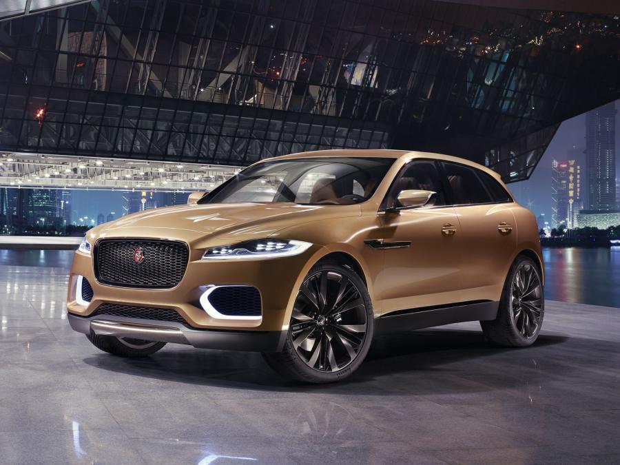 Jaguar C-X17 Concept in Liquid Gold 2013 года  (фото 2 из 36)